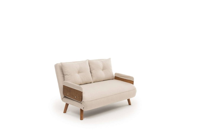 Atelier Del Sofa Cosmo Sofá-Cama de 2 Plazas - Crema